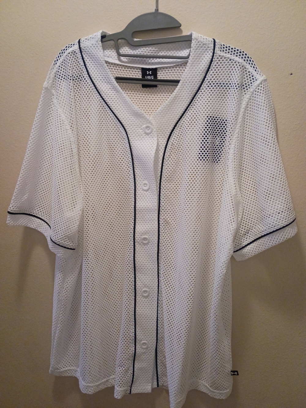 Under Armour Women's Sportstyle Mesh Baseball Jersey - NWT L $60